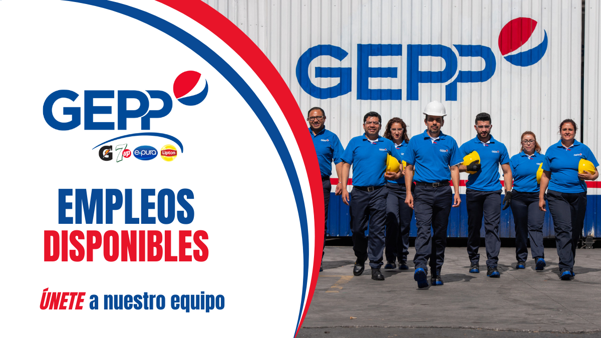 ¡GEPP tiene oportunidades de empleos para ti en distintas áreas!