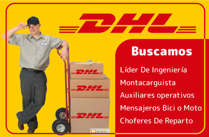 DHL INTERNACIONAL cuenta con una gran cantidad de vacantes disponibles